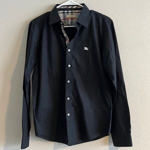 COPY - Womens Burberry button front polo shirt size large